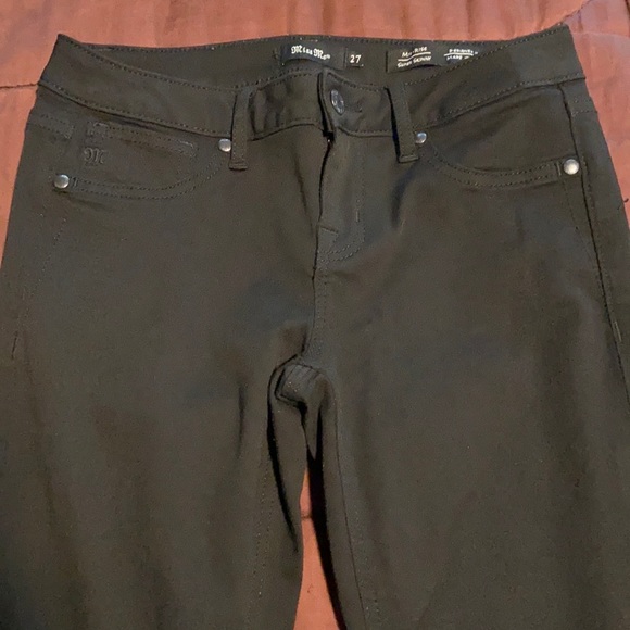 Black Skinny Jeans by Miss Me Brand. - Picture 2 of 16
